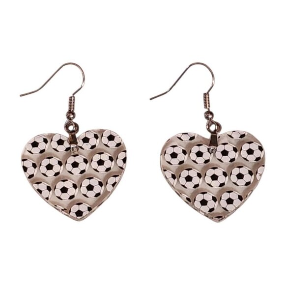 Kickin' Love Acrylic Drop Earrings - Picture 1 of 1